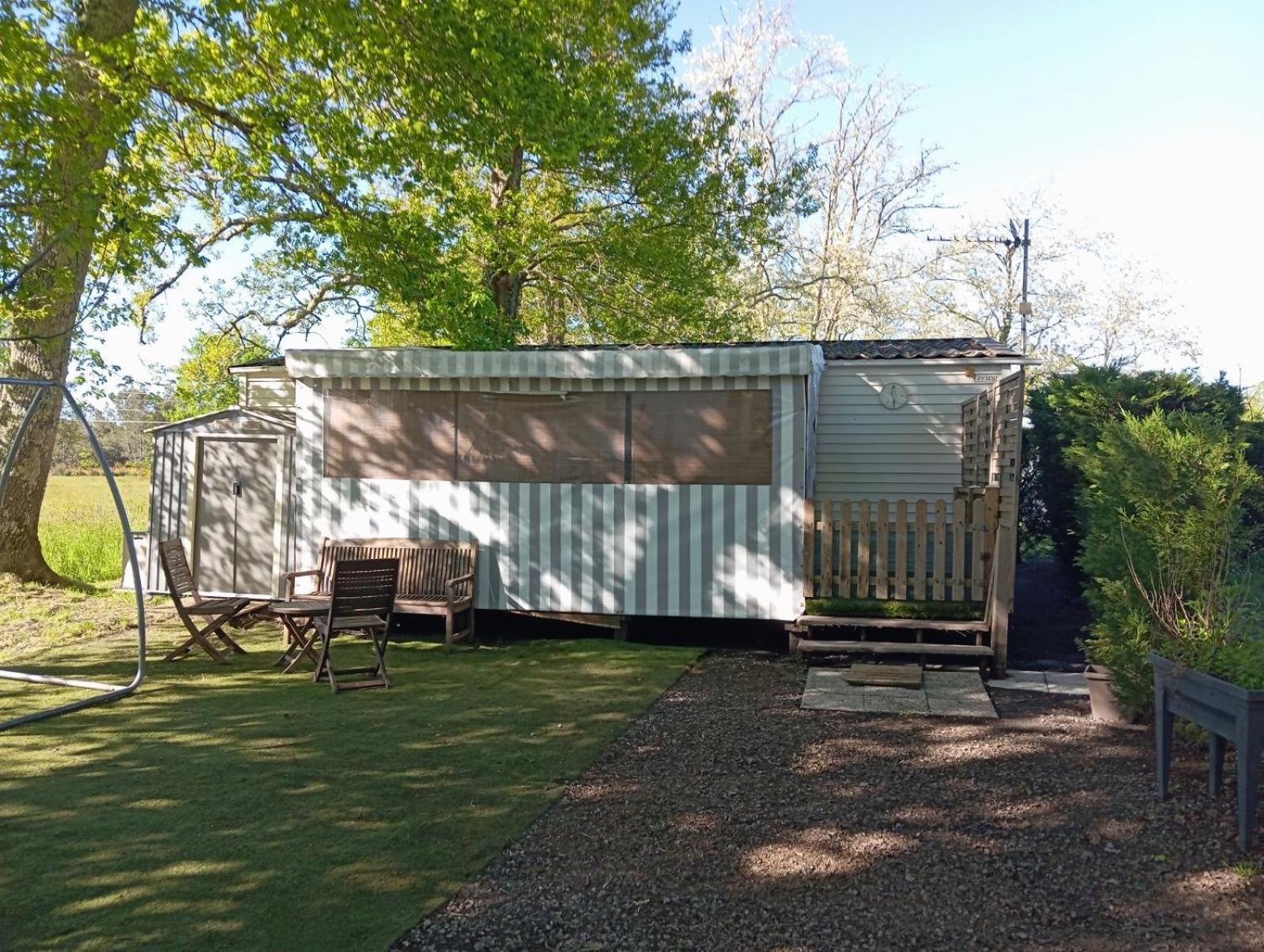 Mobil Home La Lande Mimizan-Plage Exterior foto